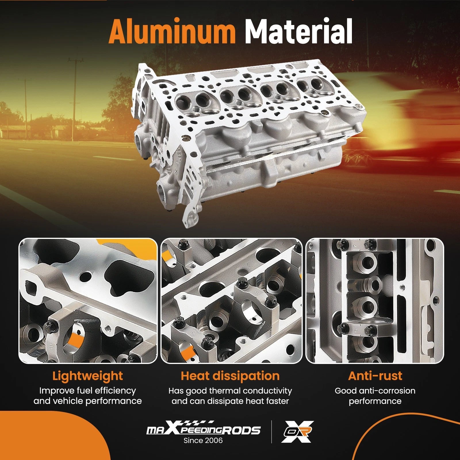 Cylinder Head for Chevy Cruze Sonic (2011–2016) Buick Encore (2013–2019) 1.4L 55573669