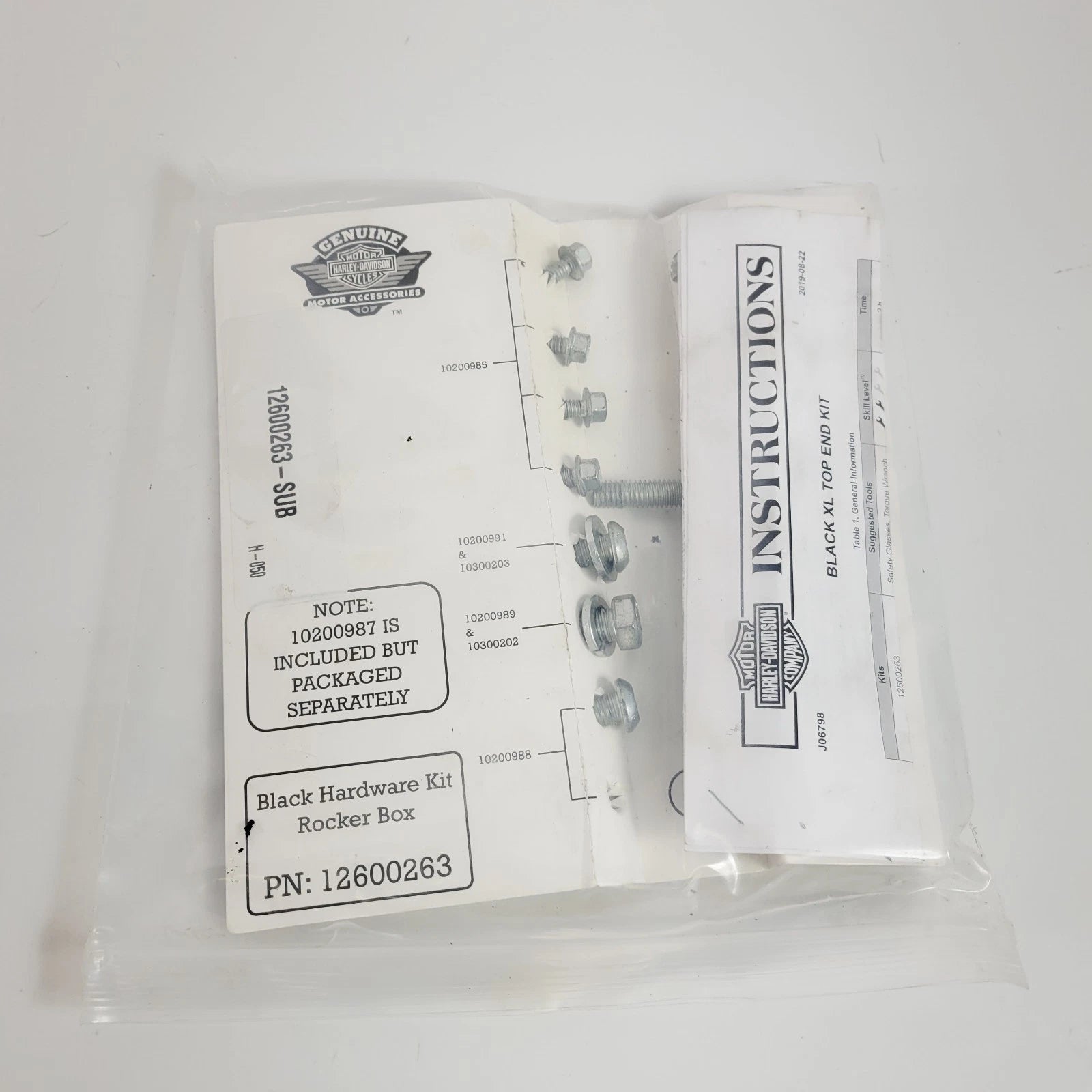 Rocker Box Hardware Kit for Harley-Davidson Sportster (2004–2022)