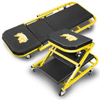 2-in-1 Rolling Creeper for Universal Use (40"x 4.7"x 17.3", 330lbs Capacity)