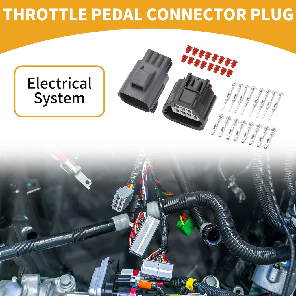 8 Pin Throttle Pedal Connector Plug for Ford 