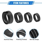 5 x AC Climate Control Knob Rings for Chrysler 300 & Dodge Challenger (2005-2023)