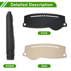 Dashboard Cover Mat for Kia Stonic YB (2017–2023) Black