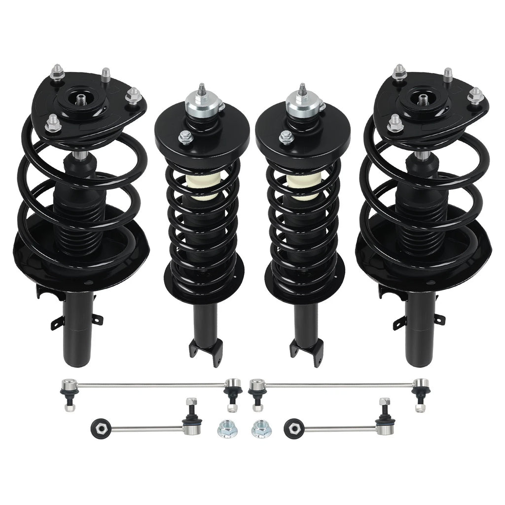 8 Piece Suspension Strut Assembly Sway Bar Link Kit for Accord