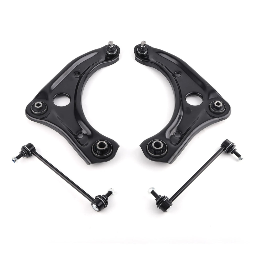 Front Lower Control Arms & Ball Joints Kit for Nissan Versa Note Micra (2014–2019)