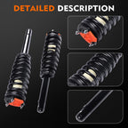 Front Struts Control Arms Sway Bar Tie Rods Kit for Ford Fusion (2010-2012)