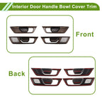 Interior Door Handle Bowl Cover Trim for Honda CR-V (2023–2026) Wood Grain