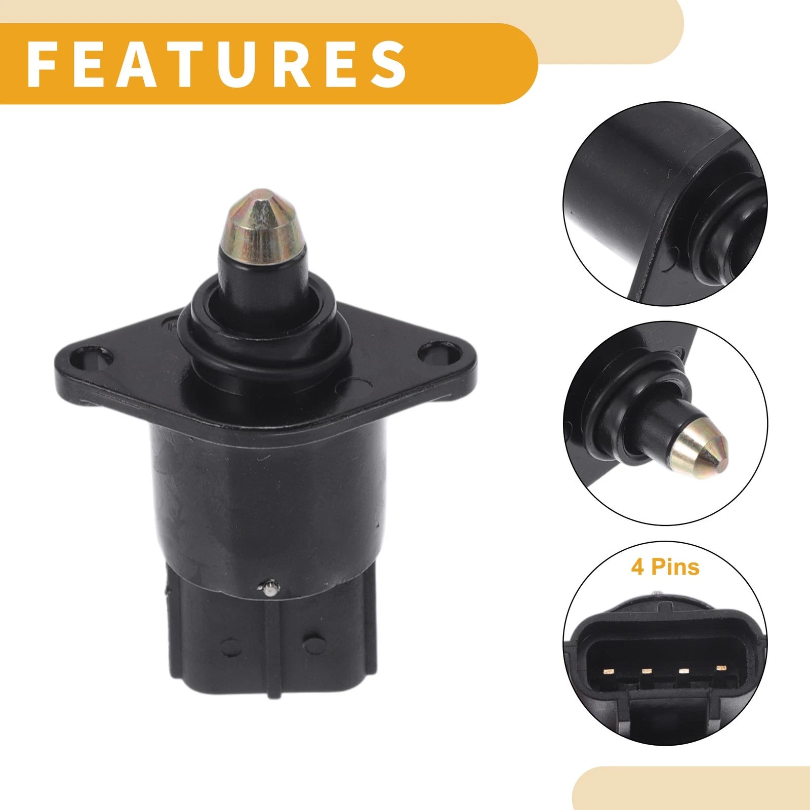 Idle Air Control Valve for Dodge Stratus (1998–2000) No. 4874432