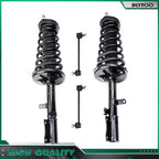 Set of 2 Rear Complete Struts & Sway Bar End Links for Toyota Avalon Camry (1997–2003)