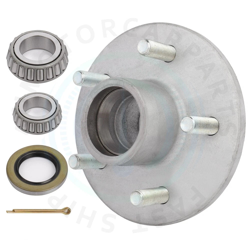Galvanized Hub for 3500 lbs Axle (5 on 4.5")