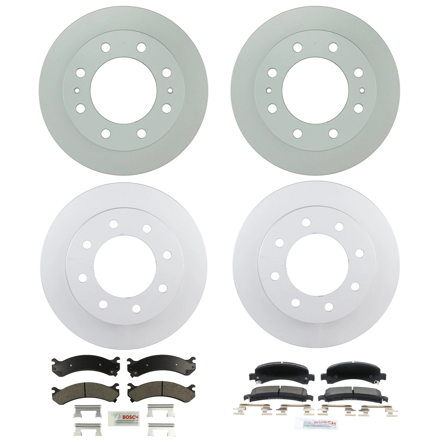 Bosch QuietCast Brake Pad Kit for Savana 3500 (2010–2020)