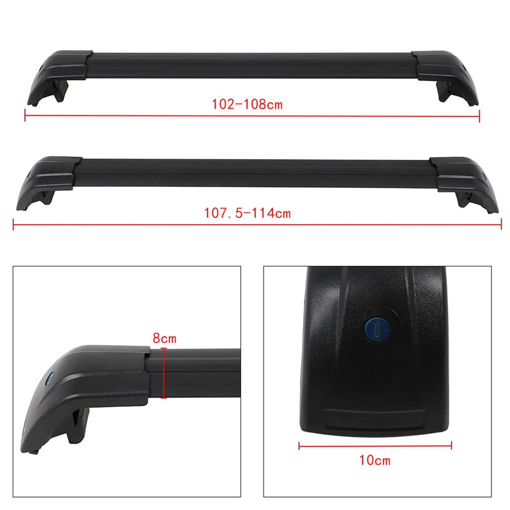 Roof Rack Cross Bar for Hyundai Kona (2018–2022)
