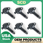 6 Ignition Coil Pack for Dodge Charger Magnum Chrysler 300 V6 2.7L 3.5L (2006–2008)