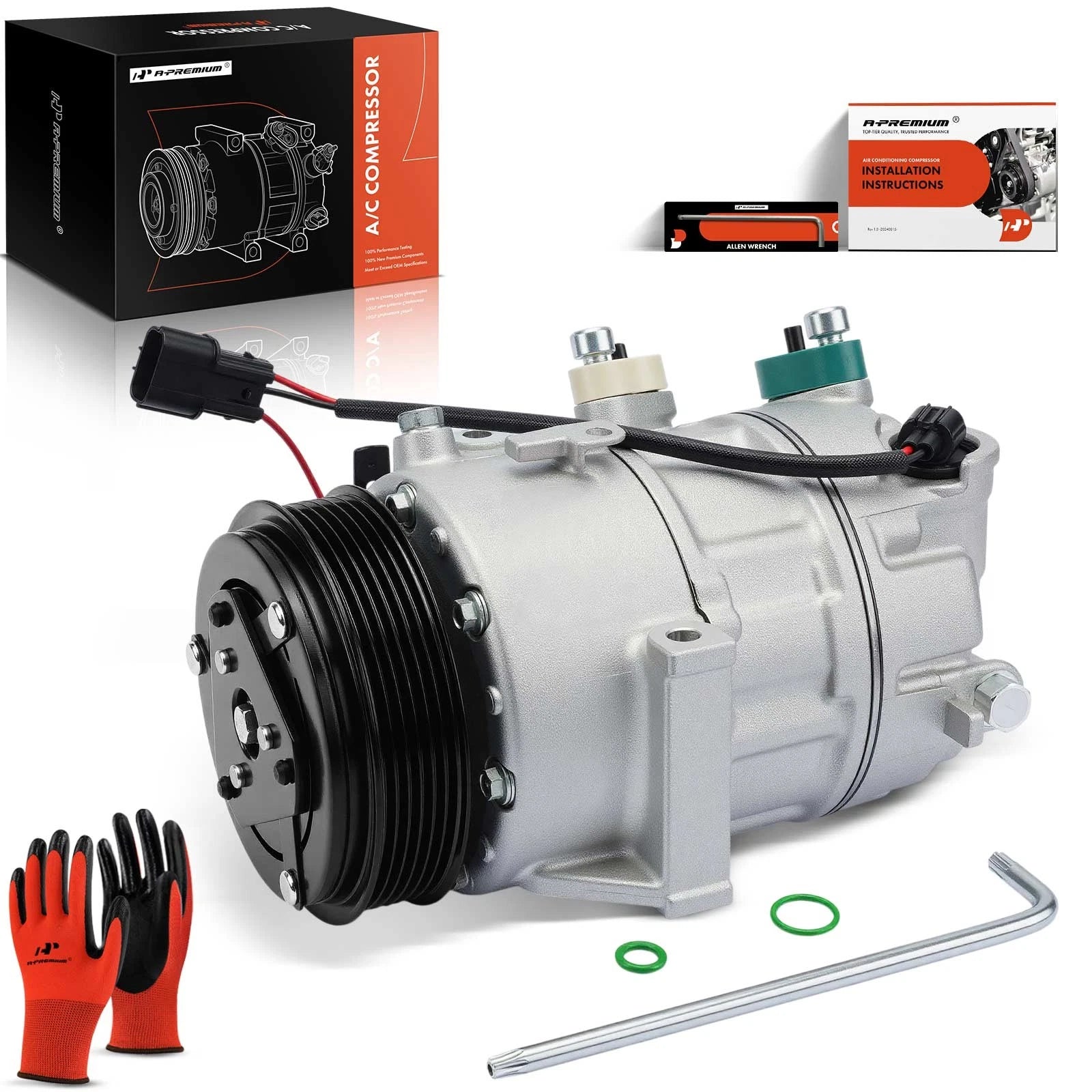 A/C Compressor with Clutch for Kia Sorento (2021–2025)