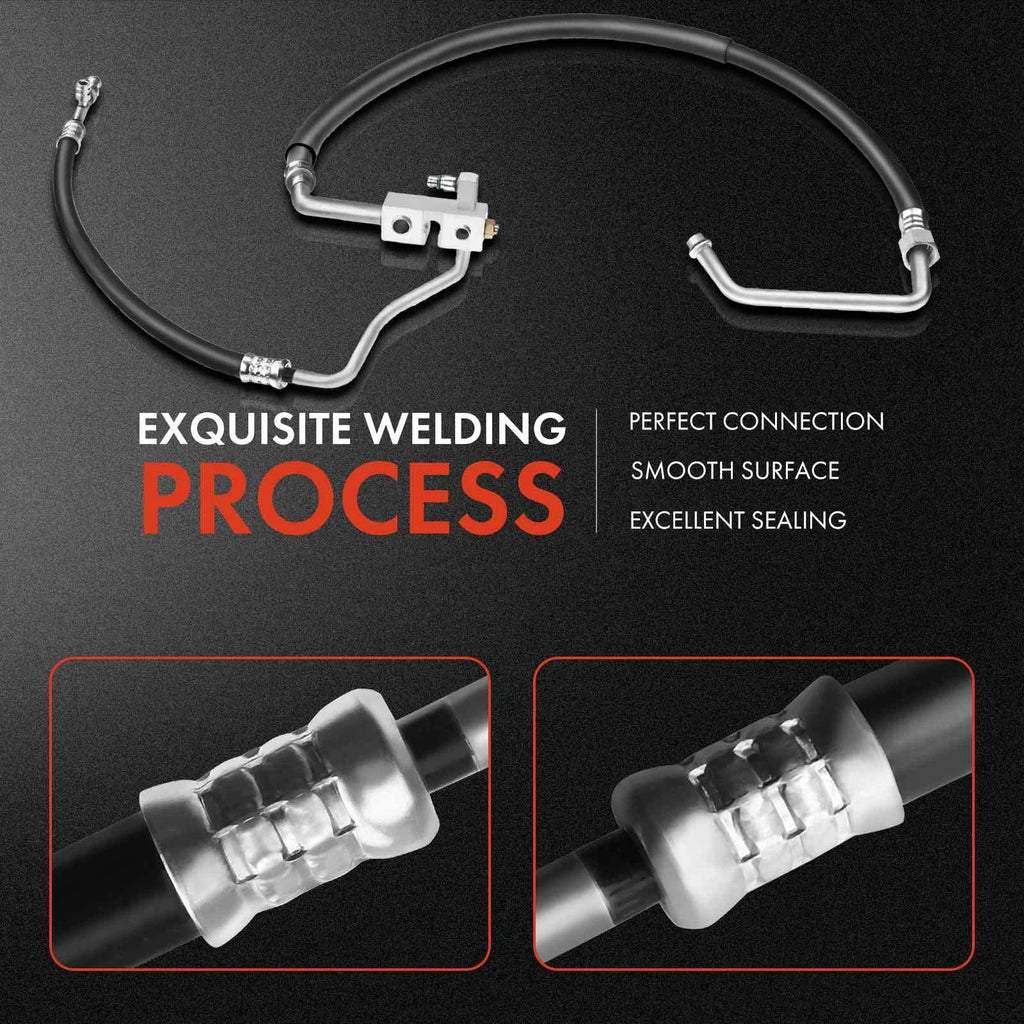 A/C Suction & Discharge Line Hose for Ford Bronco F-150 F-250 F-350 (1980–1996)