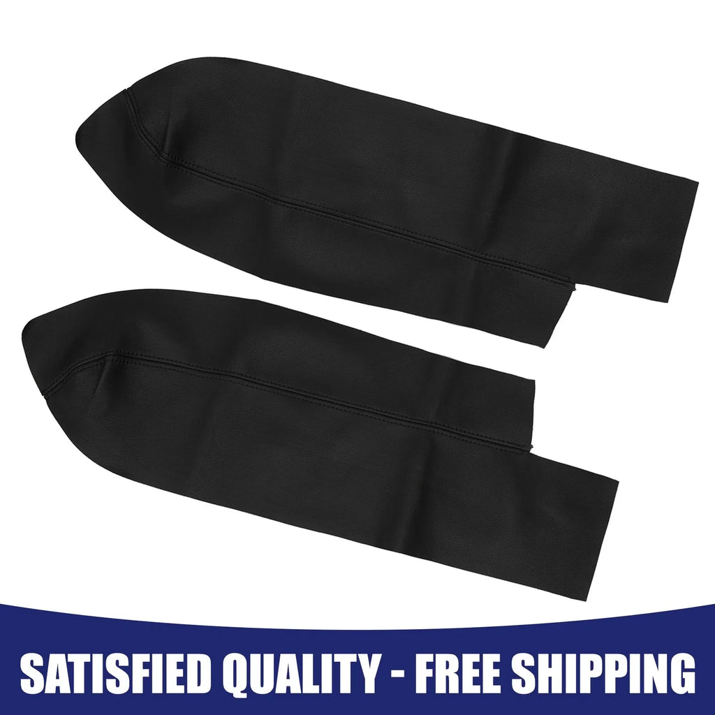 2 x Leather Front Door Panels Armrest Covers for Honda CR-V (2007-2016)