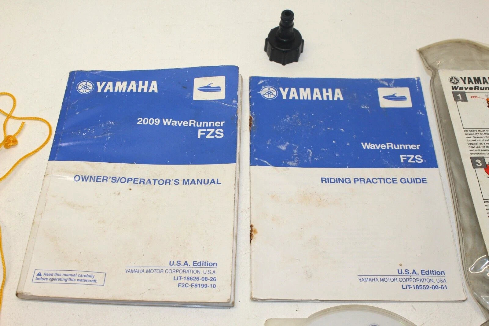 Owner's Manual CD for Yamaha FZS (2009) LIT-18626-08-26