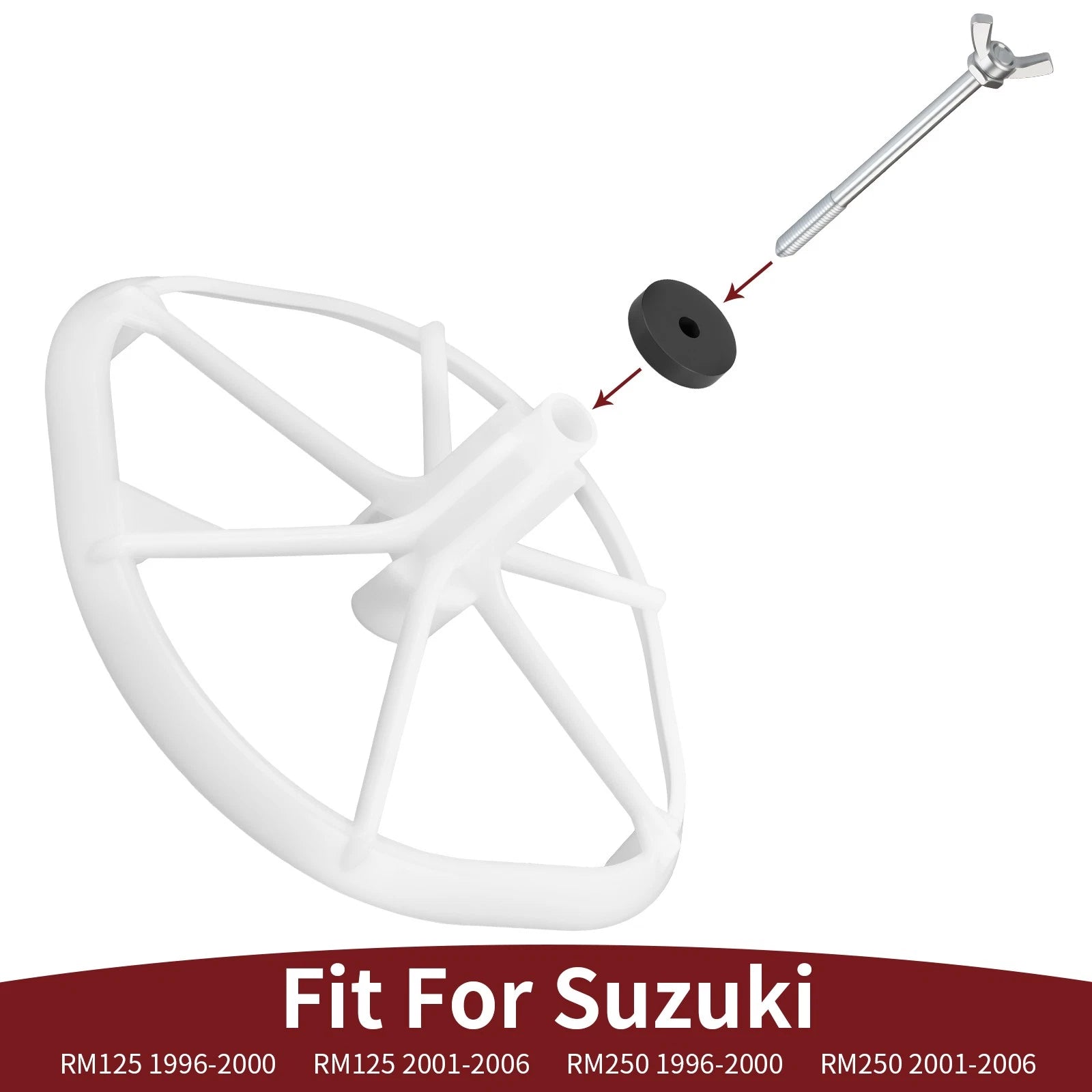 Air Filter Cage Holder Wing Bolt for Suzuki RM125 RM250 (1996–2006)