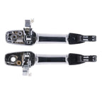 2 x Front Left & Right Outer Door Handle Chrome for Mazda 3 (2003–2009)