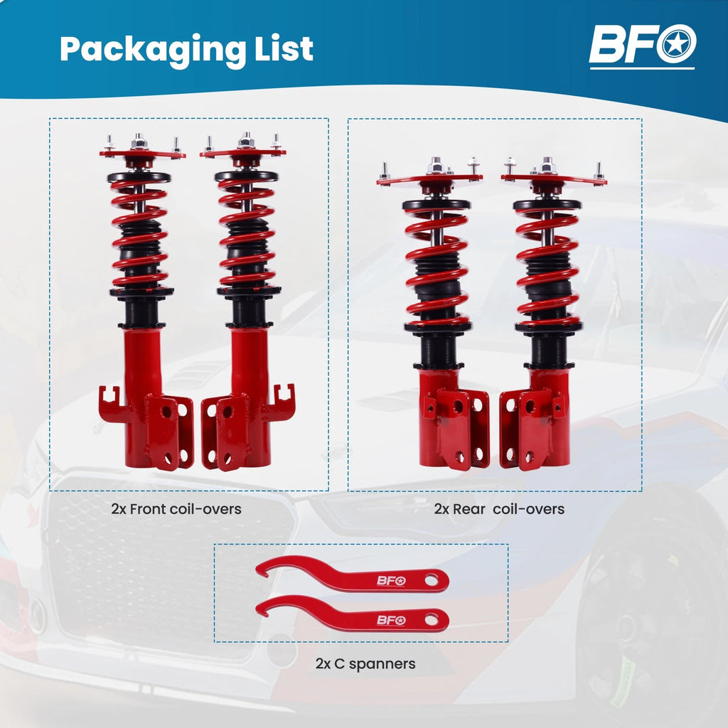 Coilover Suspension Kit for Subaru Impreza (1993-2001)