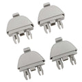 Set of 4 Sun Visor Support Clamps for Volkswagen Passat, Polo, Skoda