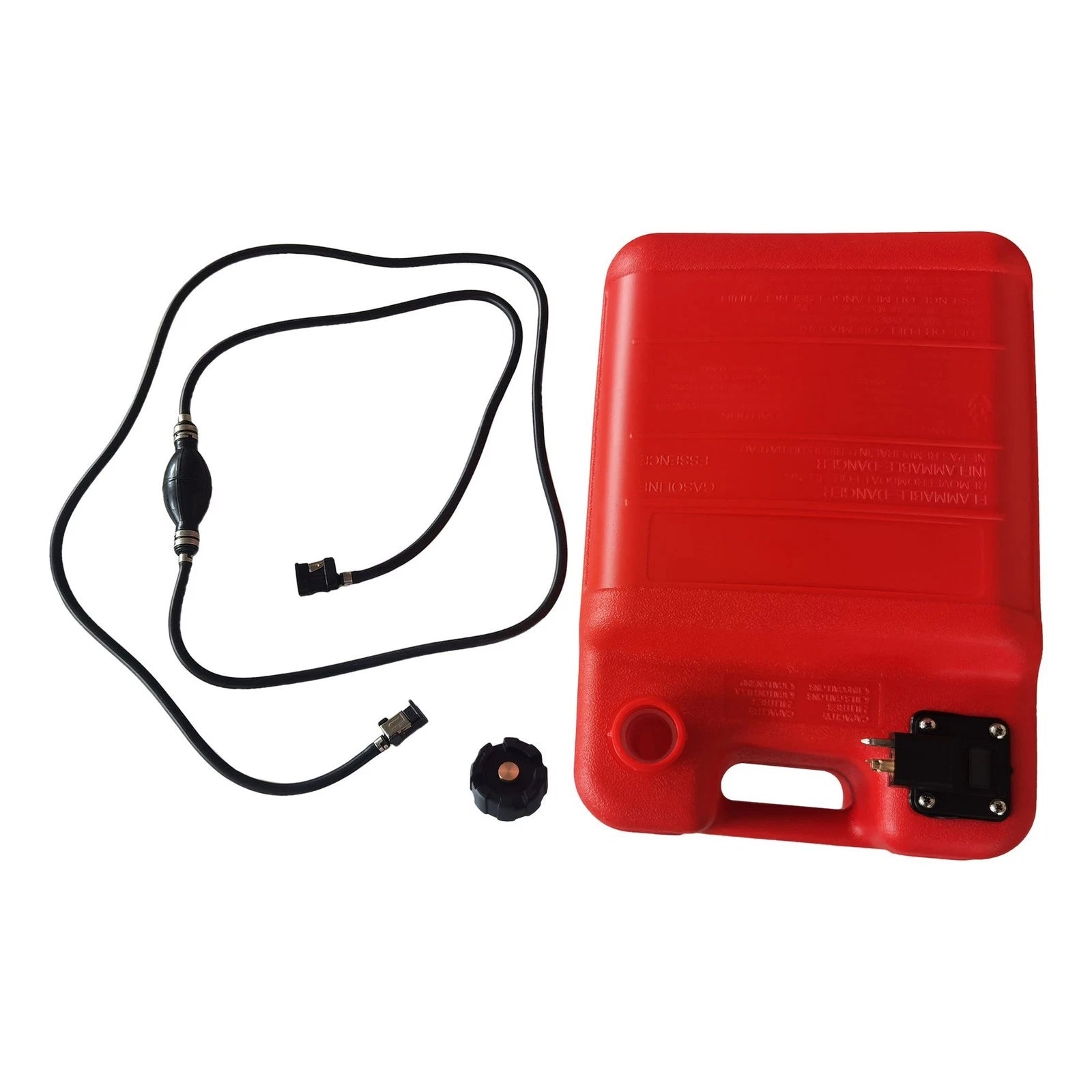6.3 Gallon Portable Fuel Tank for Outboard Boat Motor