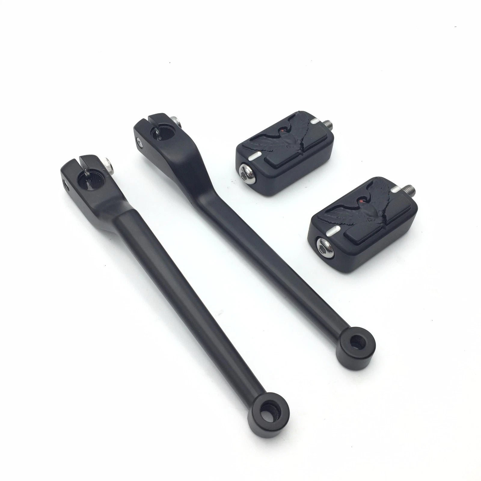 2X Hawk Groove Shifter Pegs for Harley FL Softail Touring Trike (N/A)