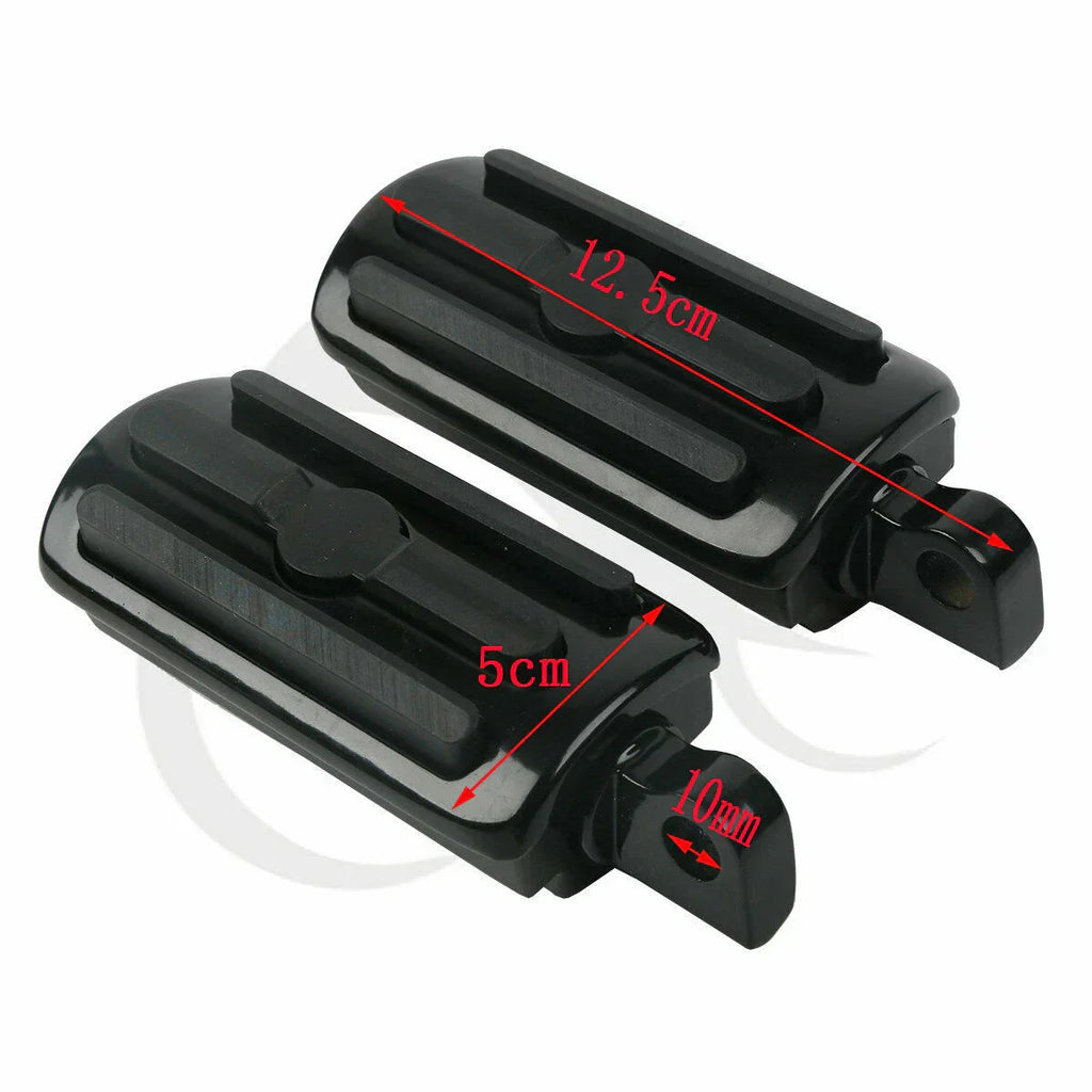 Black Rear Footpeg Mount Bracket for Harley Sportster (2014-2022)