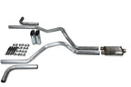 Dual Exhaust Kit for Ford F-150 (1987–1997) 2.5" Side Exit with Slash Tips