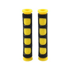 Yellow Rubber Handle Brake Grip Sleeves for Universal Motorcycle