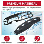 ABS Dash Bezel & Dashboard Cover Overlay for Dodge Ram Pickup (1998-2002)