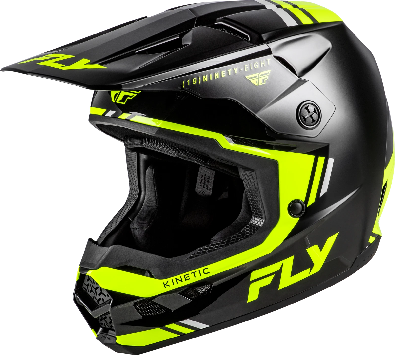 FLY Racing Kinetic Verdict Off-Road Helmet for Motorcycle (X-Large)