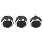 3Pcs A/C Switch Knob Climate Control Button Dials for Mazda 2 (2003–2014)