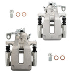 Set of 2 Rear Brake Calipers for Volkswagen Golf, Jetta (2002–2005)