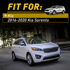 Exterior Door Handle Set for Kia Sorento (2016–2020) Driver/Passenger Side