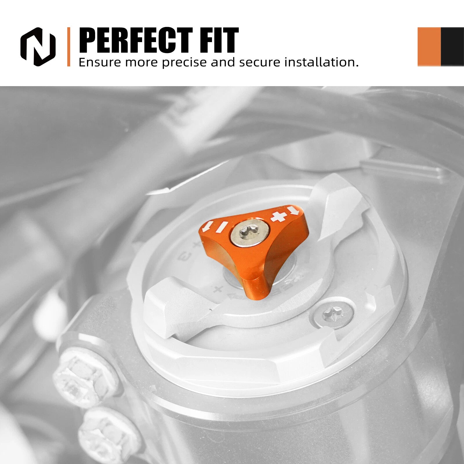 48mm Front Fork SXS Knob Adjuster Bolt for KTM 690 SMC Duke (2012–2023)