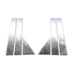 Stainless Steel Pillar Post Covers Diamond Grade 6pc for Lexus RX (2010–2015)
