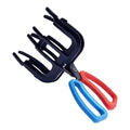 Compact Fishing Tongs with Extended Control Clip for Shore and Boat Use