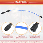 2X Spark Plug Wire Ignition Coil Cable No.FP8618140A for Mazda L4 2.0L (2001–2003)