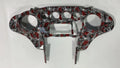 Skull Painted Front Inner Fairing Cowl for Harley Electra Glide (2014–2023)