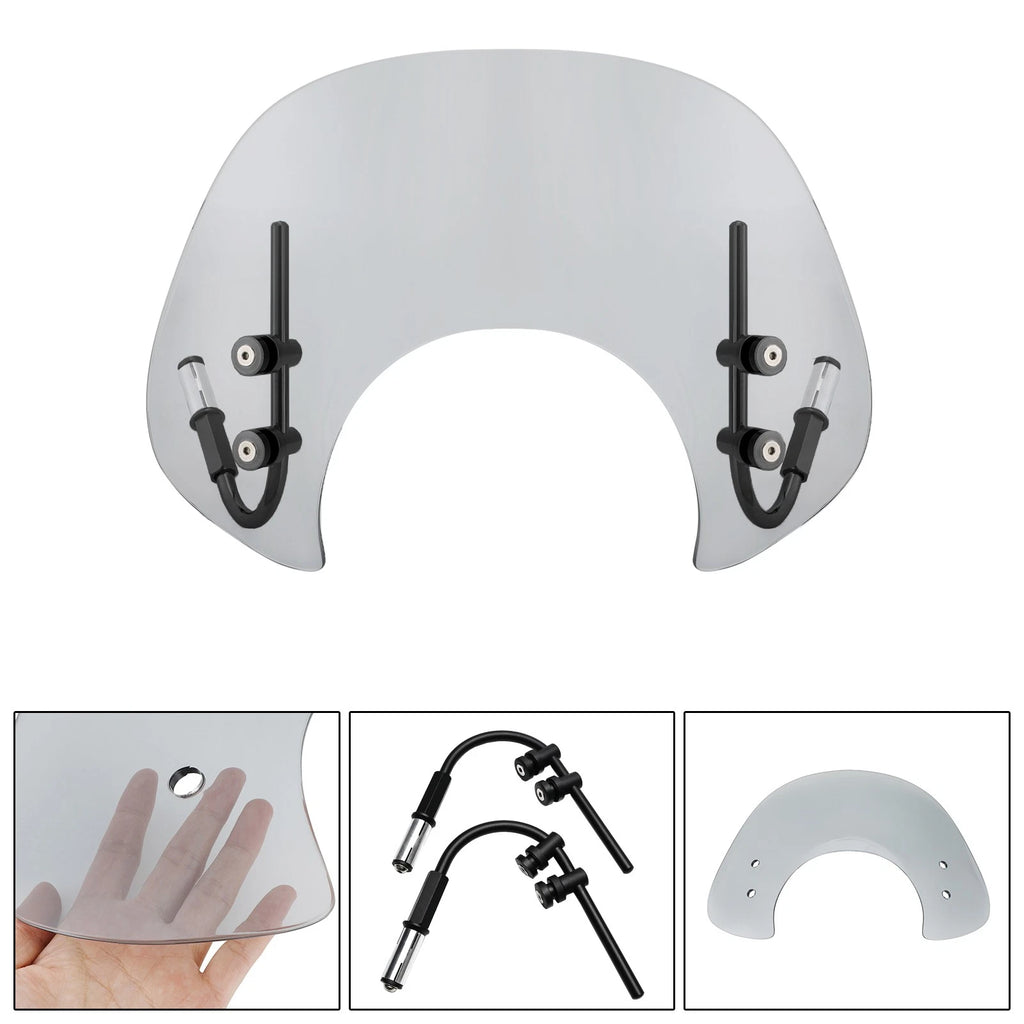 Short Windshield Windscreen for Vespa GTS250 GTS300 (2017–2022)