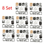 Set of 8 Carburetor Gasket Diaphragm Rebuild Kit for Walbro K10-WAT WA WT Series
