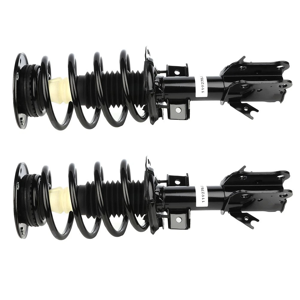 Set of 2 Complete Struts with Coil Springs for Ford Fusion (2013–2019)