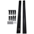 Running Board Side Steps for Toyota Tacoma Crew Cab (2024–2026) Aluminum Black