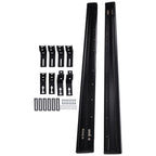 Running Board Side Steps for Toyota Tacoma Crew Cab (2024–2026) Aluminum Black