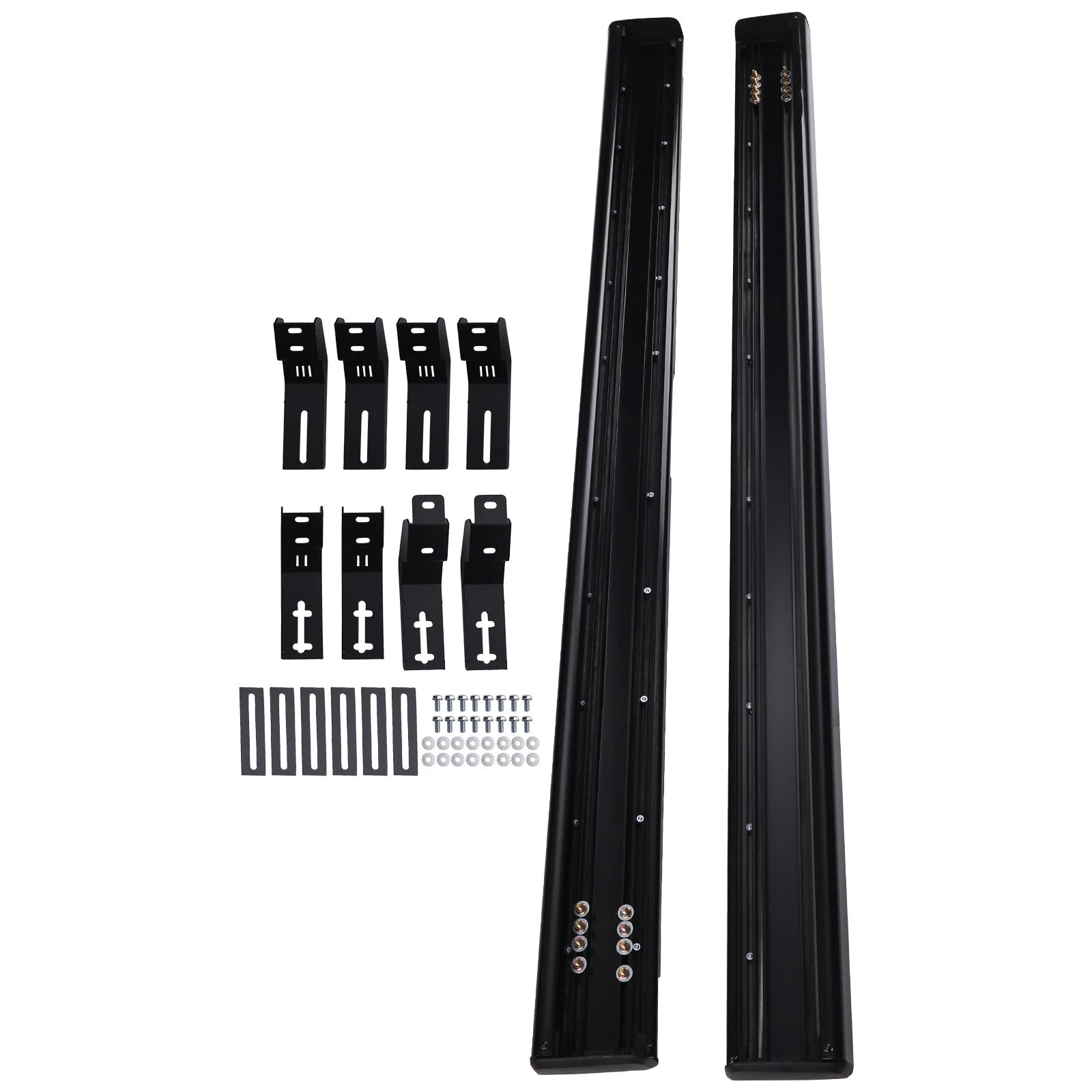 Running Board Side Steps for Toyota Tacoma Crew Cab (2024–2026) Aluminum Black