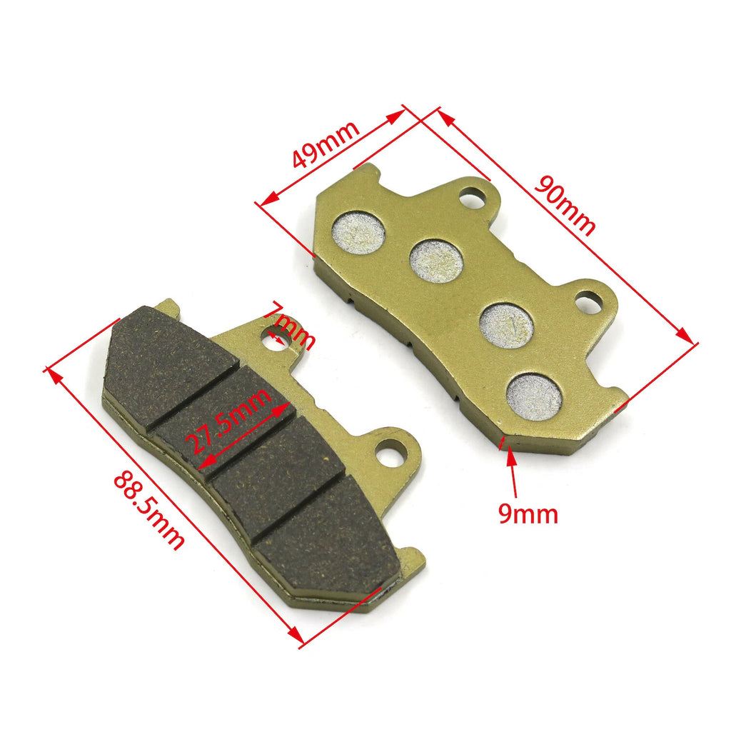 Brake Pads for NS250 CBR400 VFR400 VF1000 VT1100 GL1200 (HTT069)