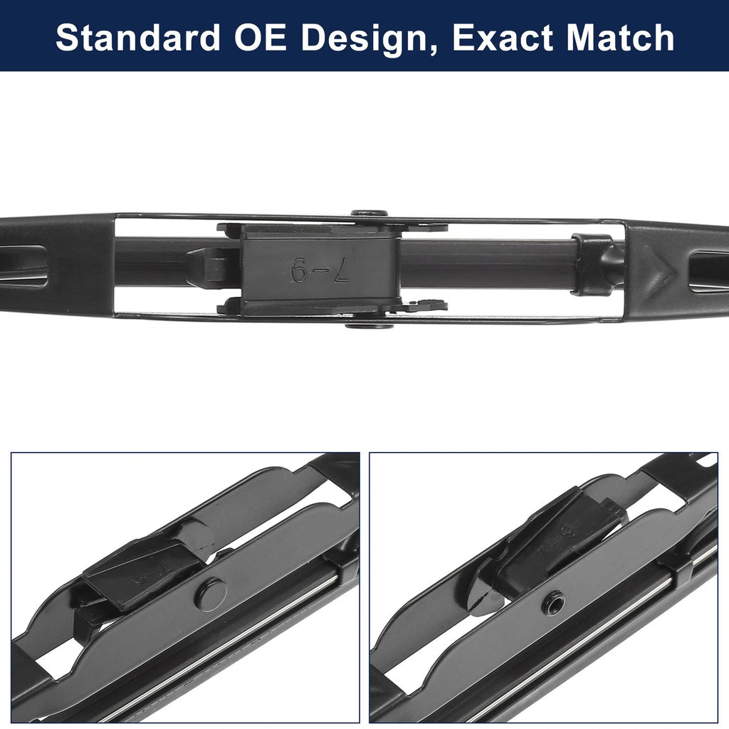 2pcs Rear Windshield Wiper Blade for Jeep Compass (2007–2015)