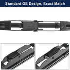 2pcs Rear Windshield Wiper Blade for Jeep Compass (2007–2015)