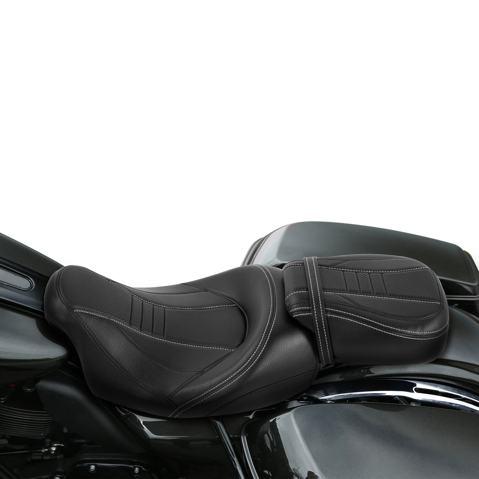 Rider Passenger Seat Pillion for Harley Touring Road Glide (2009–2023)