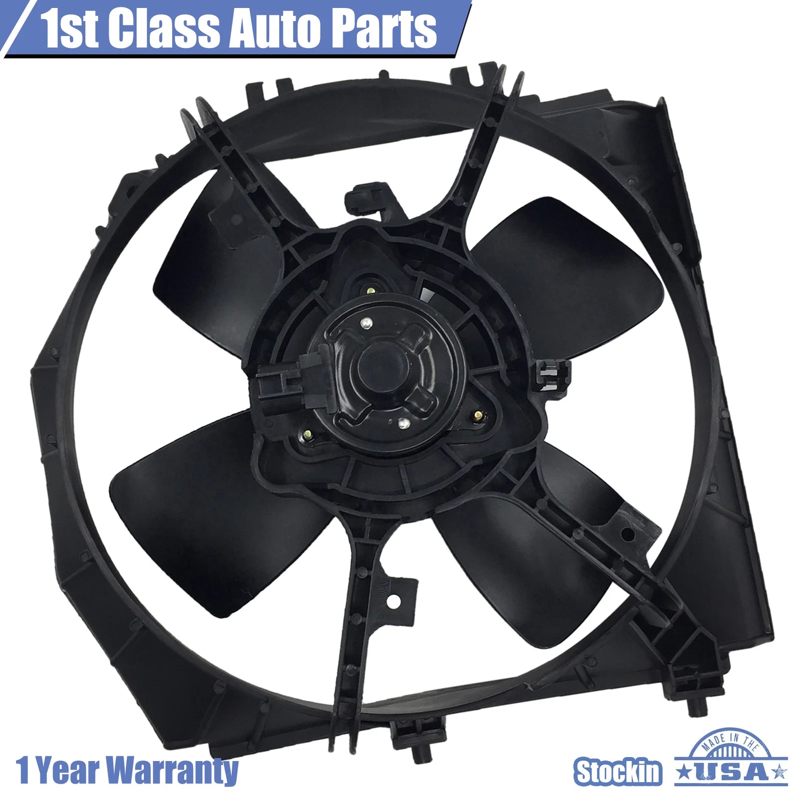 Radiator Cooling Fan Assembly for Mazda Protege (1999-2003)